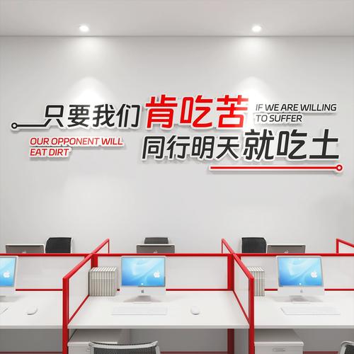 打造企業(yè)形象墻 辦公室進(jìn)門氛圍布置與勵志標(biāo)語設(shè)計(jì)