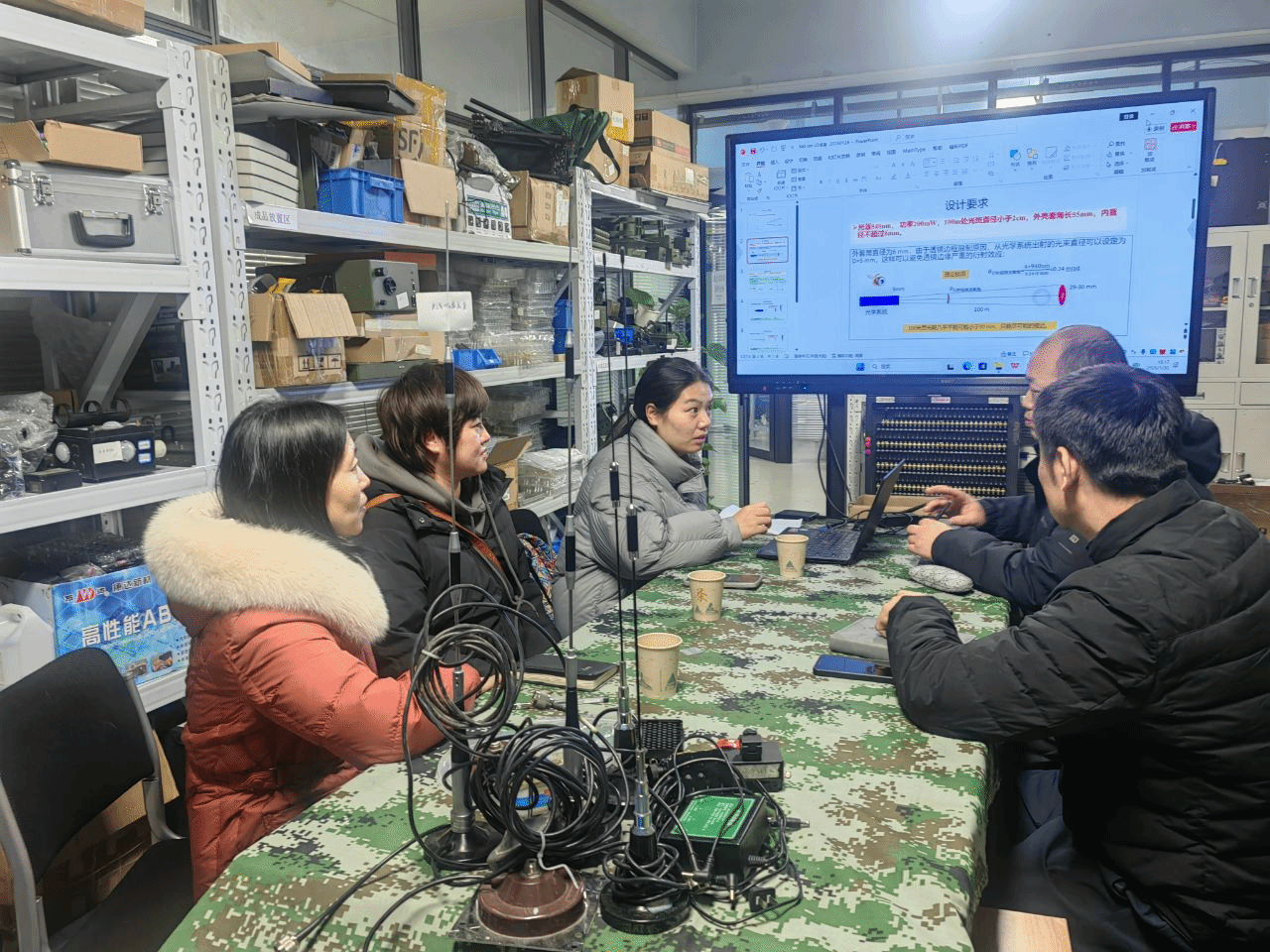 信息工程學(xué)院電子工程系赴陜西奧潤激光技術(shù)開展訪企拓崗與技術(shù)交流